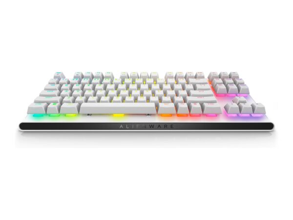 Dell AW420K Alienware | Tenkeyless Gaming Keyboard | Wired | US | Lunar Light | CHERRY MX Red - Image 3