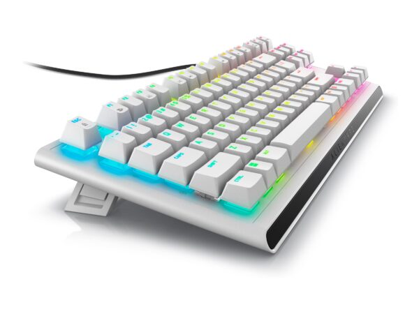 Dell AW420K Alienware | Tenkeyless Gaming Keyboard | Wired | US | Lunar Light | CHERRY MX Red - Image 5