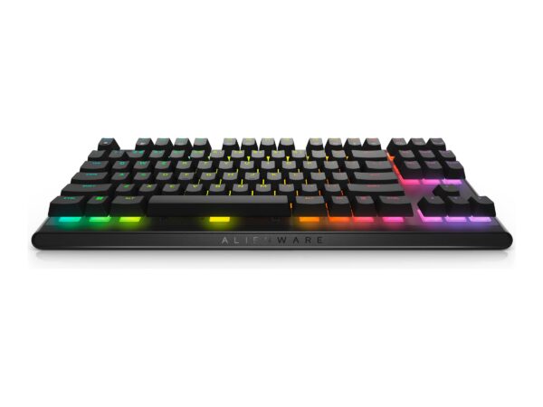 Dell Alienware Tenkeyless AW420K | Gaming Keyboard | Wired | EN | Dark Side of the Moon | CHERRY MX Red - Image 3