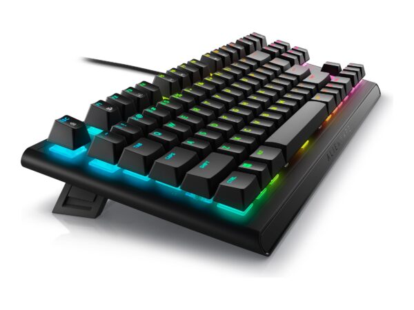 Dell Alienware Tenkeyless AW420K | Gaming Keyboard | Wired | EN | Dark Side of the Moon | CHERRY MX Red - Image 5