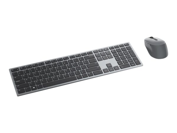 Dell Premier Multi-Device Keyboard and Mouse | KM7321W | Keyboard and Mouse Set | Wireless | Ukrainian | Titanium Gray | 2.4 GHz, Bluetooth 5.0 - Image 3