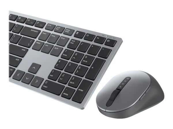Dell Premier Multi-Device Keyboard and Mouse | KM7321W | Keyboard and Mouse Set | Wireless | Ukrainian | Titanium Gray | 2.4 GHz, Bluetooth 5.0 - Image 7
