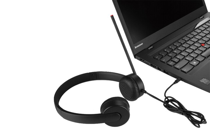 Lenovo | Essential Stereo Analog Headset | Essential Stereo | Yes | 3.5 mm - Image 3
