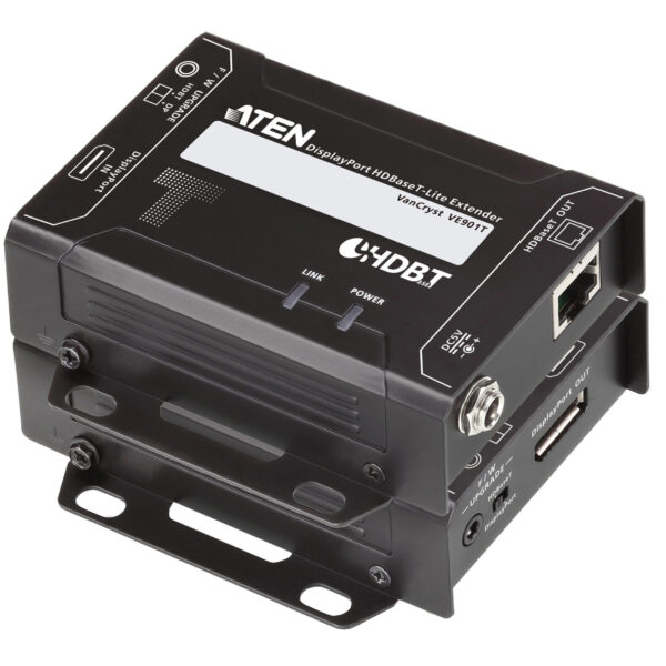 Aten | DisplayPort HDBaseT-Lite Extender, 4K@40m, HDBaseT Class B | VE901