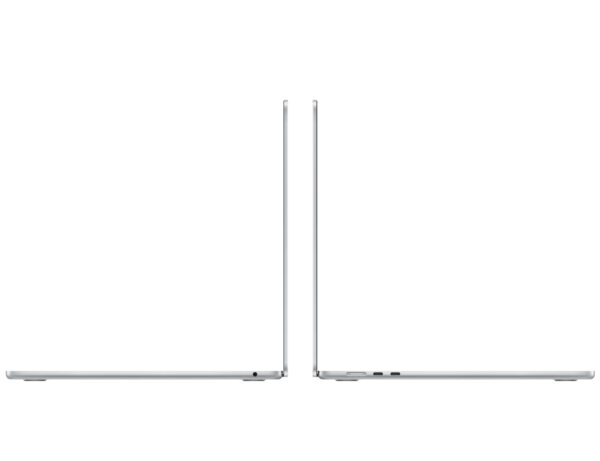 Apple MacBook | Air | Silver | 15 " | IPS | 2880 x 1864 pixels | Apple M3 | 8 GB | Solid-state drive capacity 512 GB | Apple M3 chip 8-core CPU/10-core GPU | macOS | 802.11ax | Bluetooth version 5.3 | Keyboard language Russian | Keyboard backlit | Warranty 12 month(s) - Image 6