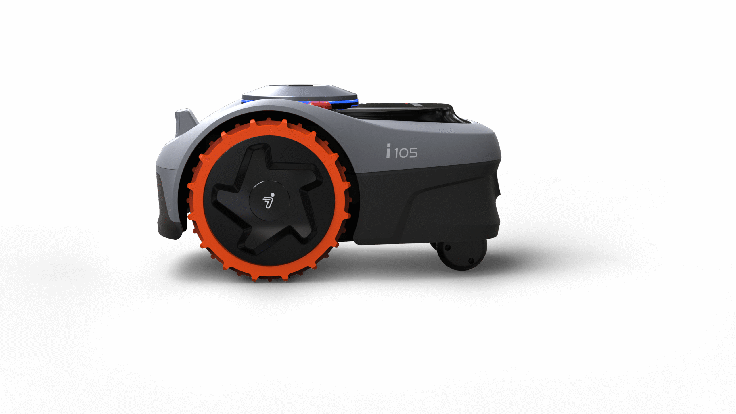 Segway | Navimow Robot Lawn Mower | i105E | Mowing Area 500 m² | Waterproof IPX6 | 58 dB | Charging station, antenna, antenna stand, power cord - Image 5