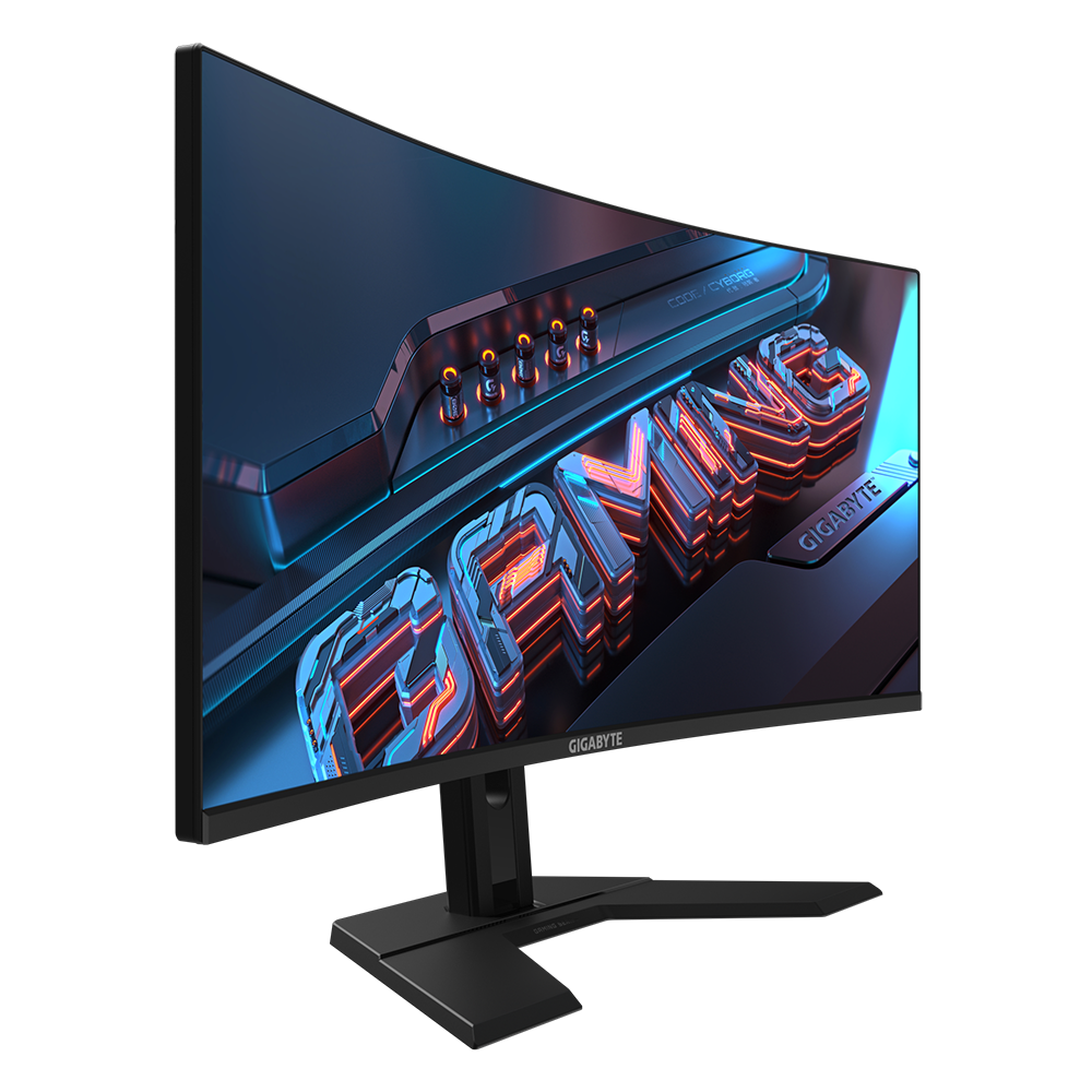 Gigabyte | GS34WQC EK1 | 34 " | VA | 21:9 | 135 Hz | 1 ms | 3440 x 1440 pixels | 300 cd/m² | HDMI ports quantity 2 | Black - Image 3
