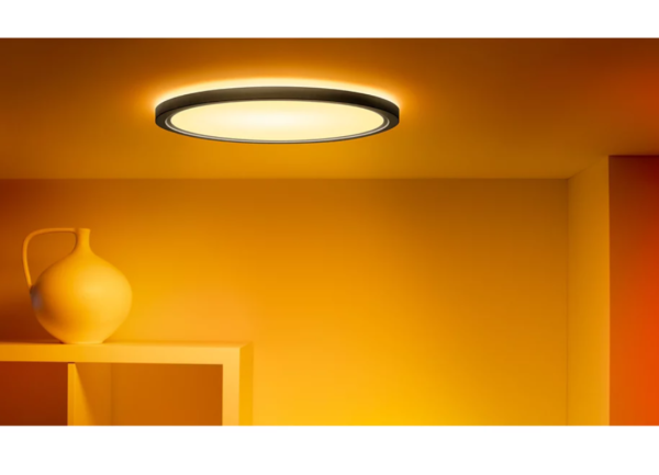WiZ Smart WiFi SuperSlim Ceiling 545mm, Black | 32 W | 2200-6500 K (RGB) - Image 4