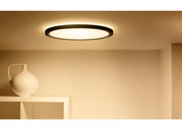 WiZ Smart WiFi SuperSlim Ceiling 545mm, Black | 32 W | 2200-6500 K (RGB) - Image 6