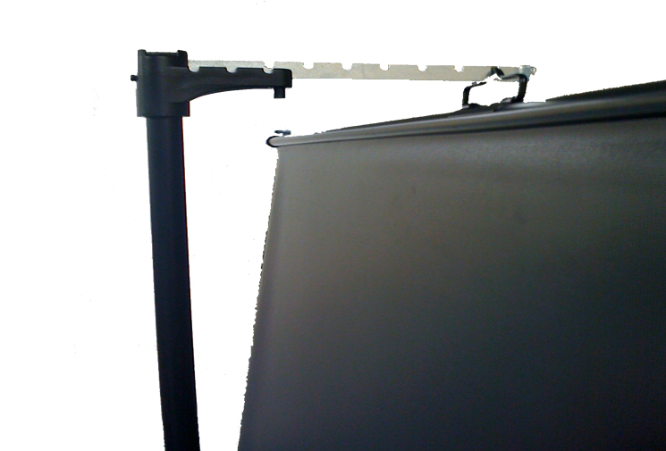 Elite Screens | Tripod Series | T113UWS1 | Diagonal 113 " | 1:1 | Viewable screen width (W) 203 cm | Black - Image 3