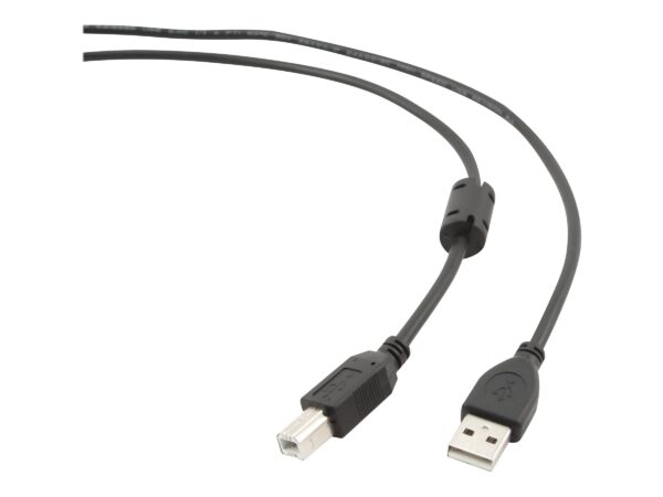 USB 2.0 A-plug B-plug 3 m (10 ft) cable with ferrite core | Cablexpert - Image 3