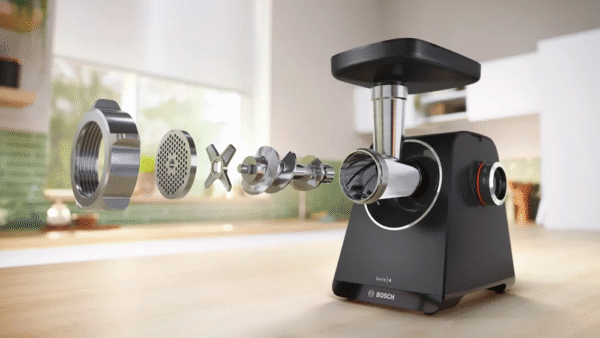 Bosch Food Mincer | MFWS430B | Black | Number of speeds 2 | Throughput (kg/min) 2.5 - Image 2