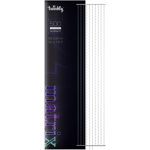 Twinkly|Matrix Smart LED Lights 500,  0.5x2.4m|RGB Multicolor