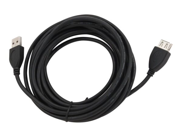 USB 2.0 extension cable A plug/A socket 15ft cable , Length: 4.5 m | Gembird - Image 5