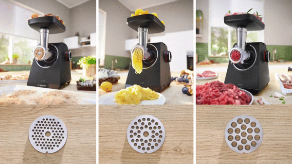 Bosch Food Mincer | MFWS430B | Black | Number of speeds 2 | Throughput (kg/min) 2.5 - Image 6