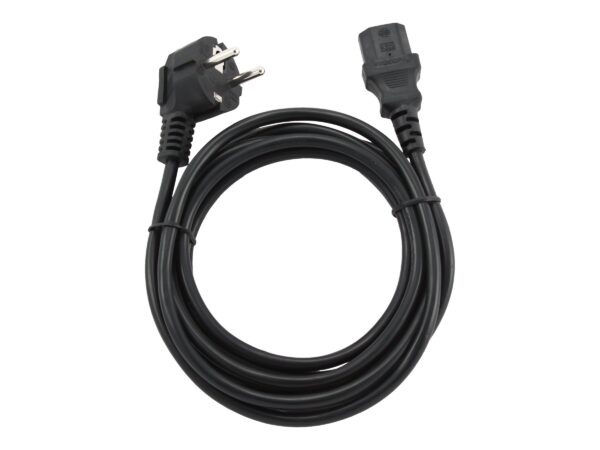 Cablexpert | PC-186-VDE-3M Power cord (C13), VDE approved, 3 m | Black - Image 2
