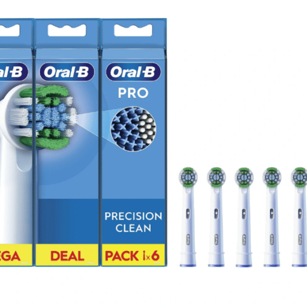 Oral-B | Precision Clean Brush Set | EB20RX-6 | Heads | For adults | Number of brush heads included 6 | White
