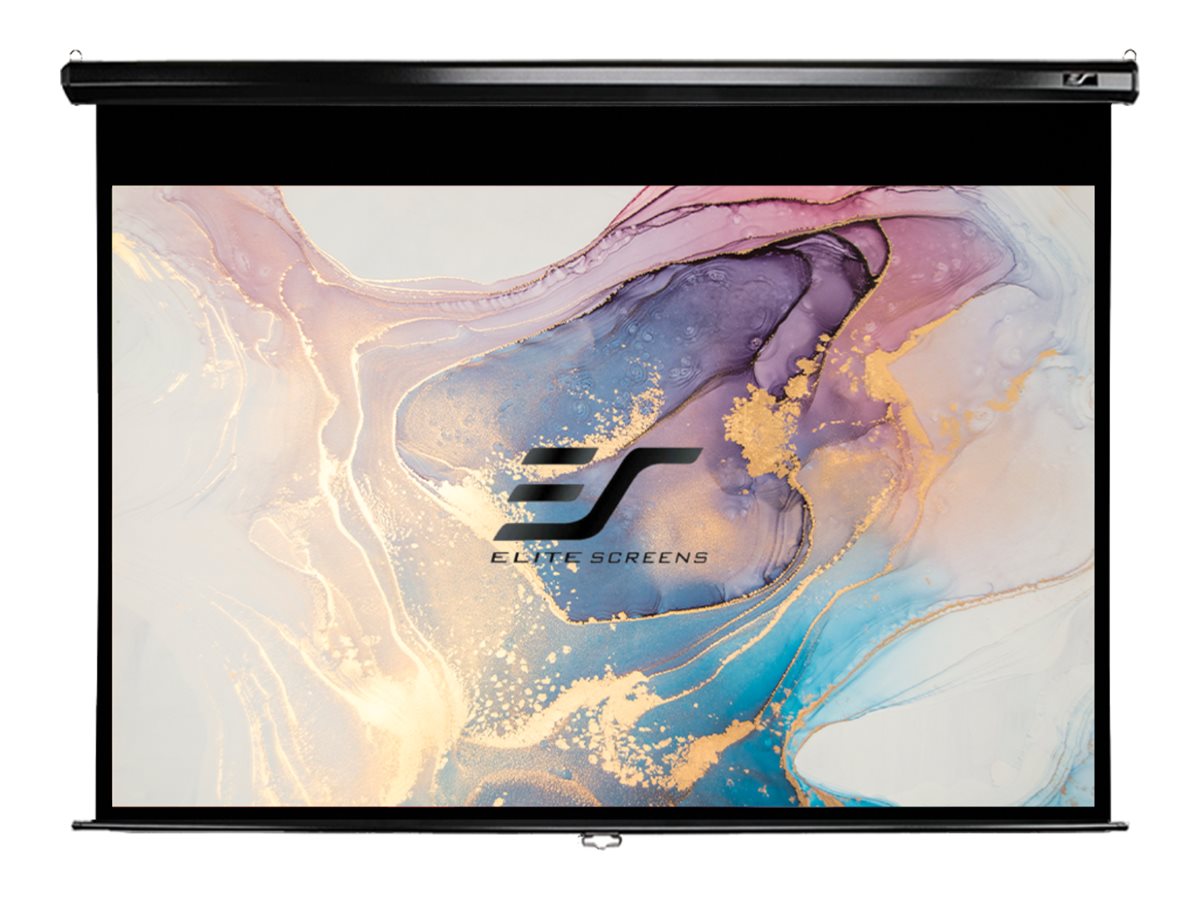 Elite Screens | Manual Series | M99UWS1 | Diagonal 99 " | 1:1 | Viewable screen width (W) 178 cm | Black - Image 2