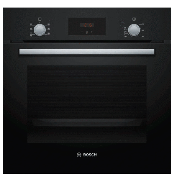 Bosch | Oven | HBF133BA0 | 66 L | Electric | EcoClean | Knobs | Height 59.5 cm | Width 59.4 cm | Black