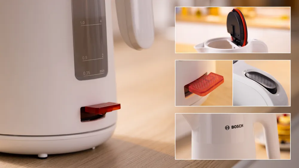 Bosch Kettle | TWK2M161 MyMoment | Electric | 2400 W | 1.7 L | Plastic | 360° rotational base | White - Image 4