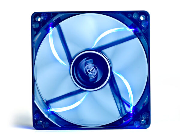 120 mm case ventilation fan,  "Wind Blade 120", transparent, hydro bearing,4 LED's | Deepcool - Image 3