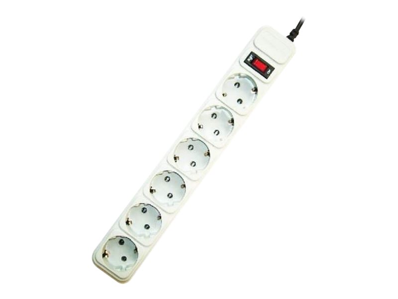 Power Cube Surge Protector | SPG6-B-10C | Power Cube surge protector, 6 sockets, 10 ftPURE POWERProtects valuable equipment from harmful power surgesSuitable for high power consumption devicesOverload protectionSafe for children - Image 2