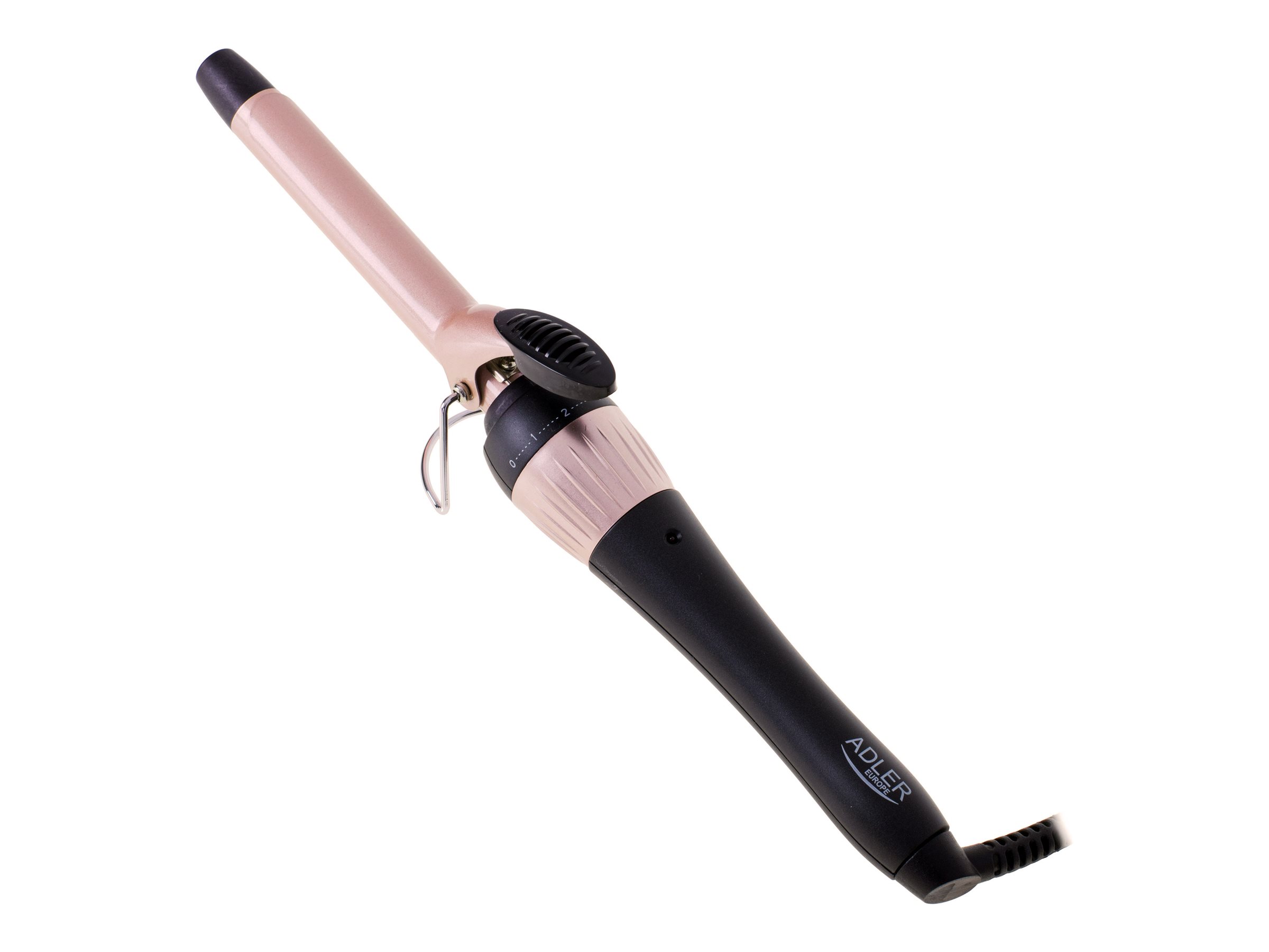 Adler | Curling Iron | AD 2116 | Ceramic heating system | Barrel diameter 19 mm | Temperature (max) 200 °C | 36 W | Black/Pink - Image 2