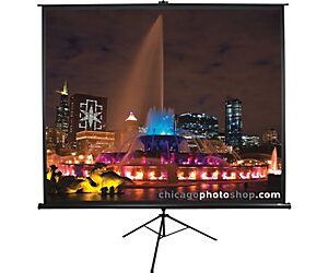 Elite Screens | Tripod Series | T119UWS1 | Diagonal 119 " | 1:1 | Viewable screen width (W) 213 cm | Black