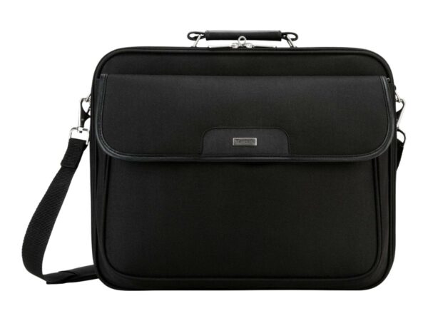 Targus | CN01 | Notepac Clamshell Case | Black | 15.6-16 " | Shoulder strap - Image 2