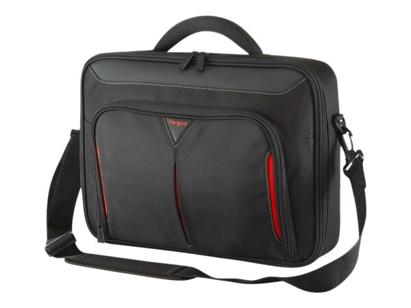 Targus | Classic | Fits up to size 14 " | Messenger - Briefcase | Black/Red | Shoulder strap - Image 2