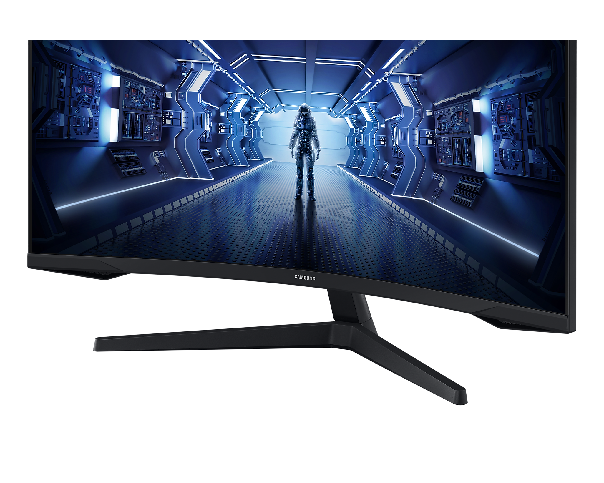 Samsung | Curved Monitor | LC34G55TWWPXEN | 34 " | VA | UWQHD | 21:9 | 165 Hz | 1 ms | 3440 x 1440 | 250 cd/m² | HDMI ports quantity 1 | Black | Warranty 24 month(s) - Image 5