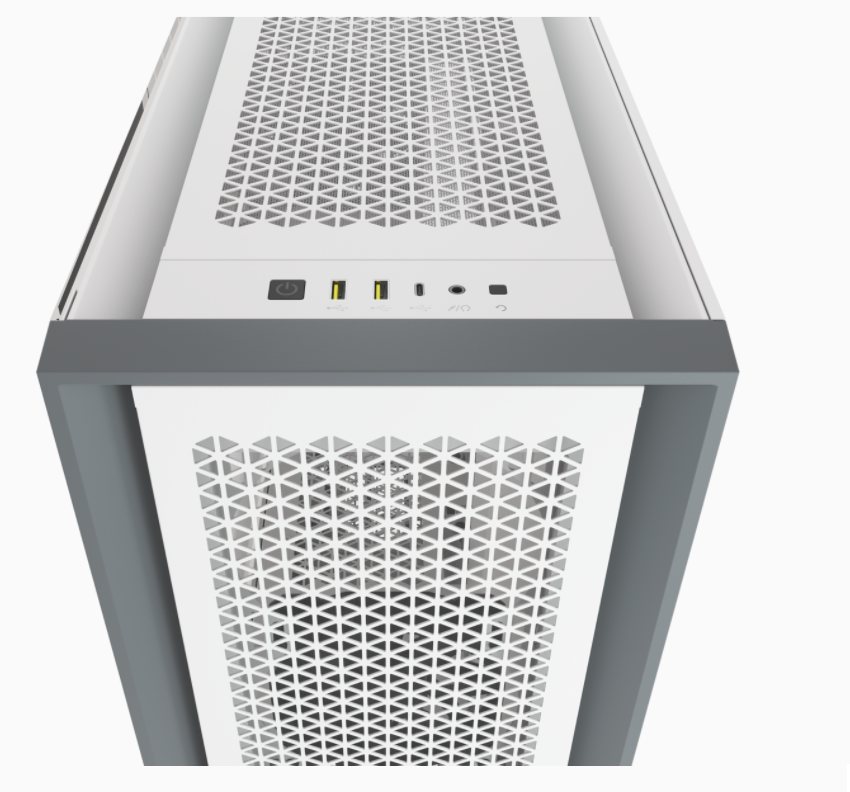 Corsair | Computer Case | iCUE 5000D | Side window | White | ATX | Power supply included No | ATX - Image 5