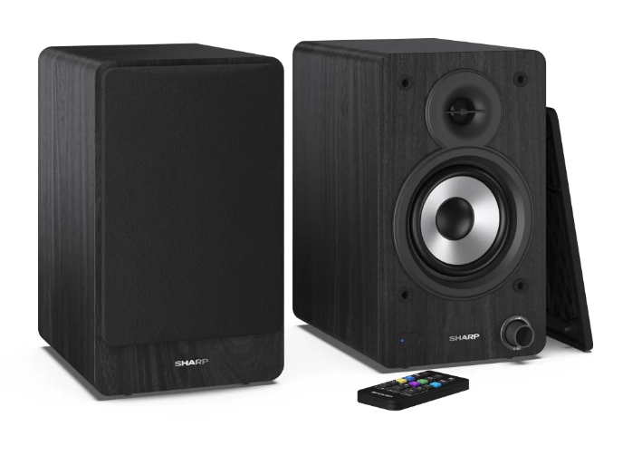 Sharp CP-SS30 Bookshelf Speakers, Black | Sharp | Speakers | CP-SS30(BK) Bookshelf | 60 W | Bluetooth | Black | Wireless connection - Image 15