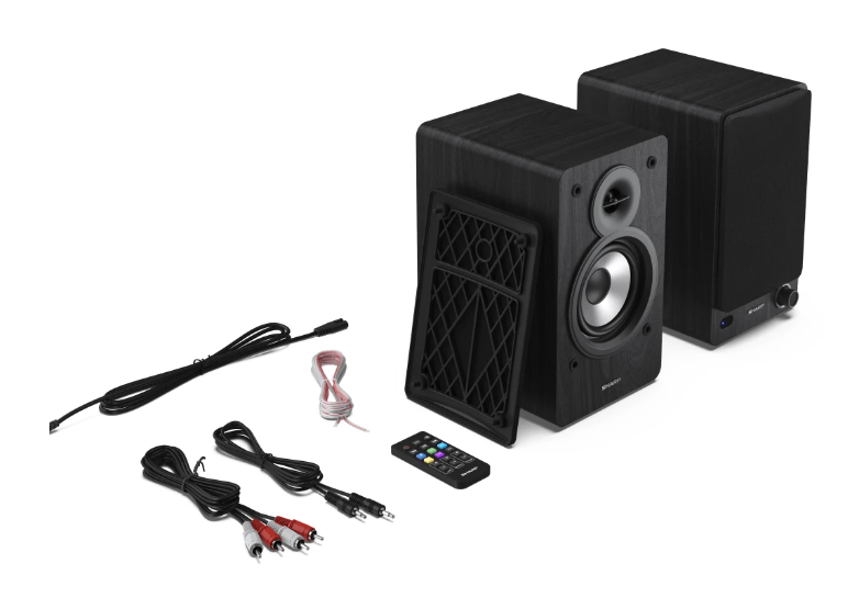 Sharp CP-SS30 Bookshelf Speakers, Black | Sharp | Speakers | CP-SS30(BK) Bookshelf | 60 W | Bluetooth | Black | Wireless connection - Image 23