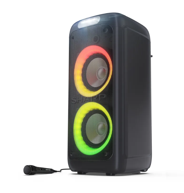 Sharp PS-949 Party Speaker with Built-in Battery | Sharp | Party Speaker | PS-949 XParty Street Beat | 132 W | Waterproof | Bluetooth | Black | Portable | Wireless connection
