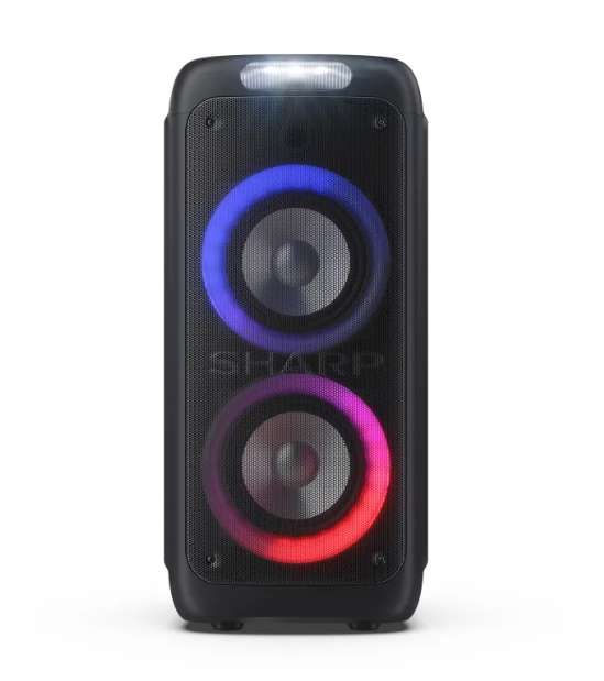 Sharp PS-949 Party Speaker with Built-in Battery | Sharp | Party Speaker | PS-949 XParty Street Beat | 132 W | Waterproof | Bluetooth | Black | Portable | Wireless connection - Image 3