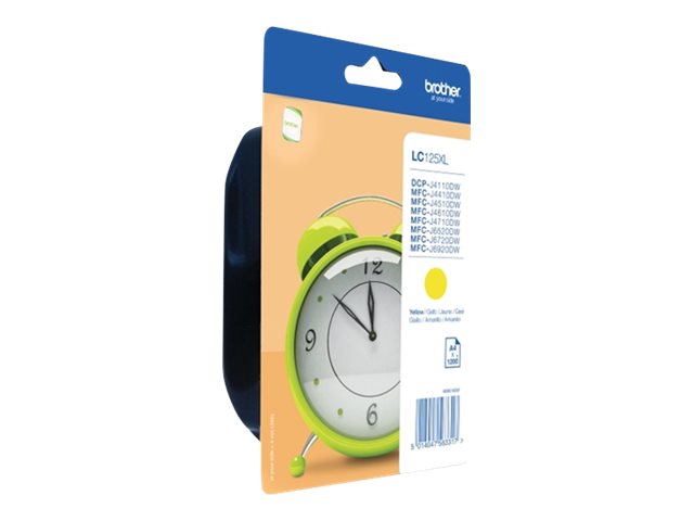 Brother LC125XLY | Ink Cartridge | Yellow - Image 3