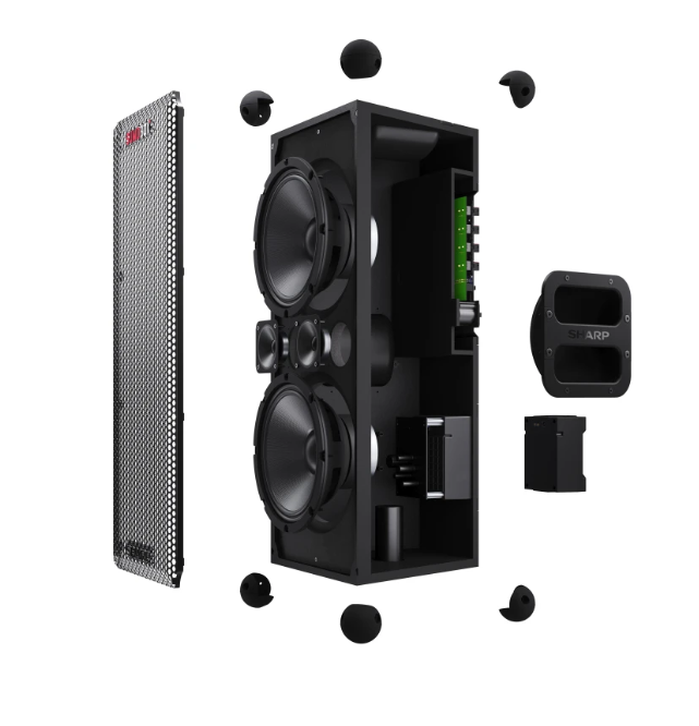 Sharp SumoBox CP-LS100 High Performance Portable Speaker | Sharp | Portable Speaker | SUMOBOX CP-LS100 High Performance | 120 W | Bluetooth | Black | Portable | Wireless connection - Image 23