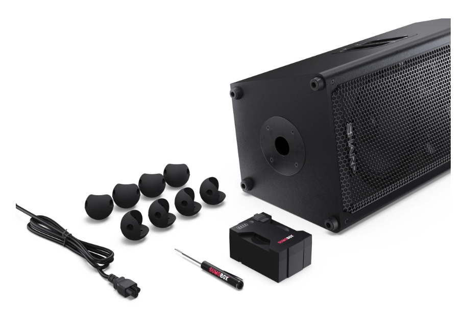 Sharp SumoBox CP-LS100 High Performance Portable Speaker | Sharp | Portable Speaker | SUMOBOX CP-LS100 High Performance | 120 W | Bluetooth | Black | Portable | Wireless connection - Image 25