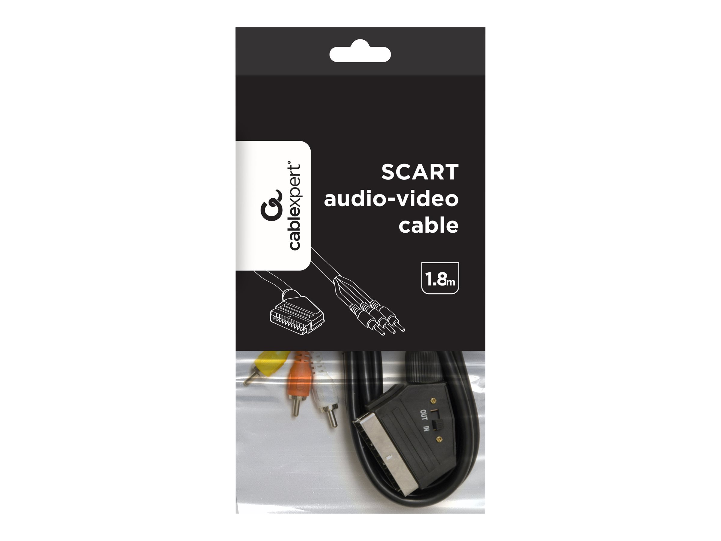 Cablexpert | SCART/3 x RCA | SCART (21-pin) | 3 x RCA - Image 6