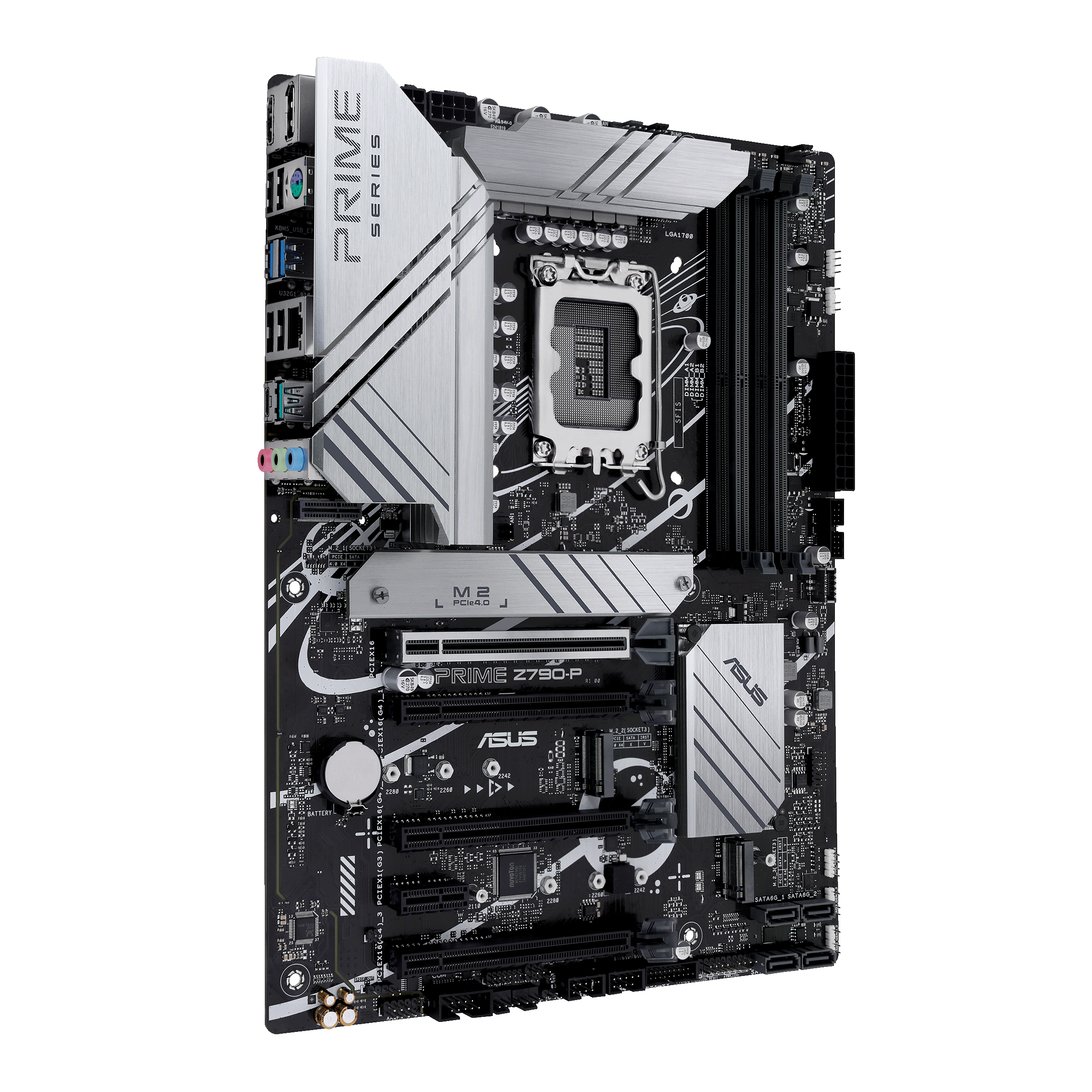 Asus | PRIME Z790-P | Processor family Intel | Processor socket LGA1700 | DDR5 DIMM | Supported hard disk drive interfaces SATA, M.2 | Number of SATA connectors 4 - Image 2