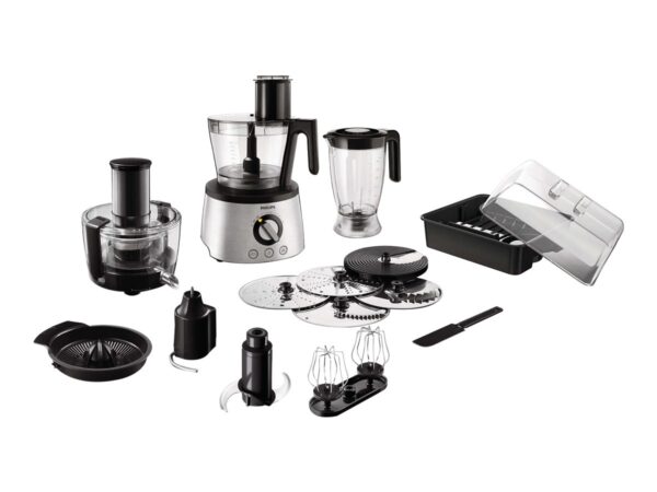 Philips | Avance Collection | Food processor HR7778/00 | 1300 W | Number of speeds 12 | Bowl capacity 3.4 L | Stainless steel - Image 5