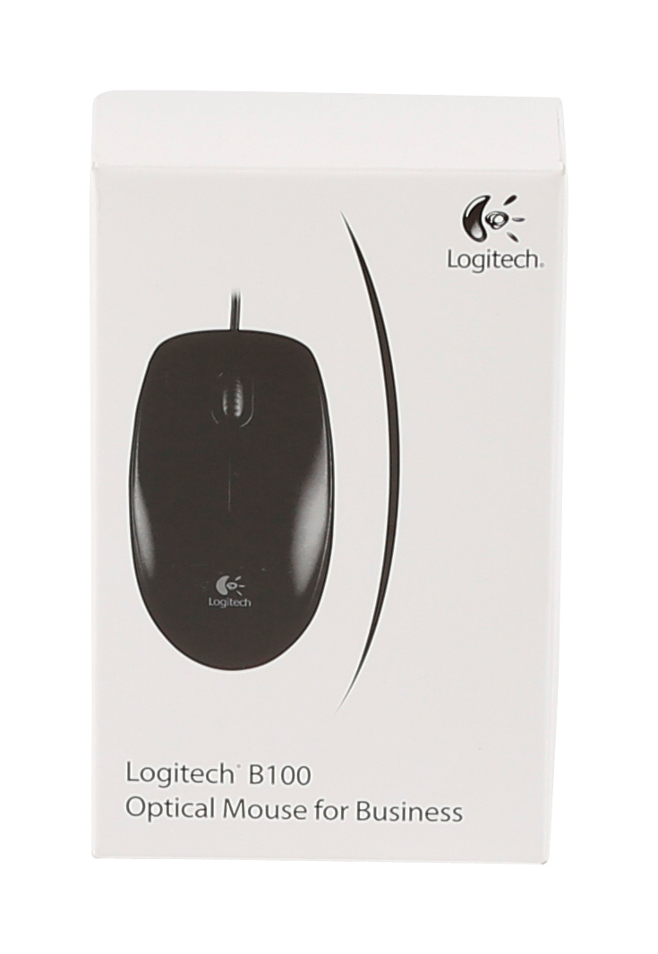 Logitech | Mouse | B100 | Wired | Black - Image 6
