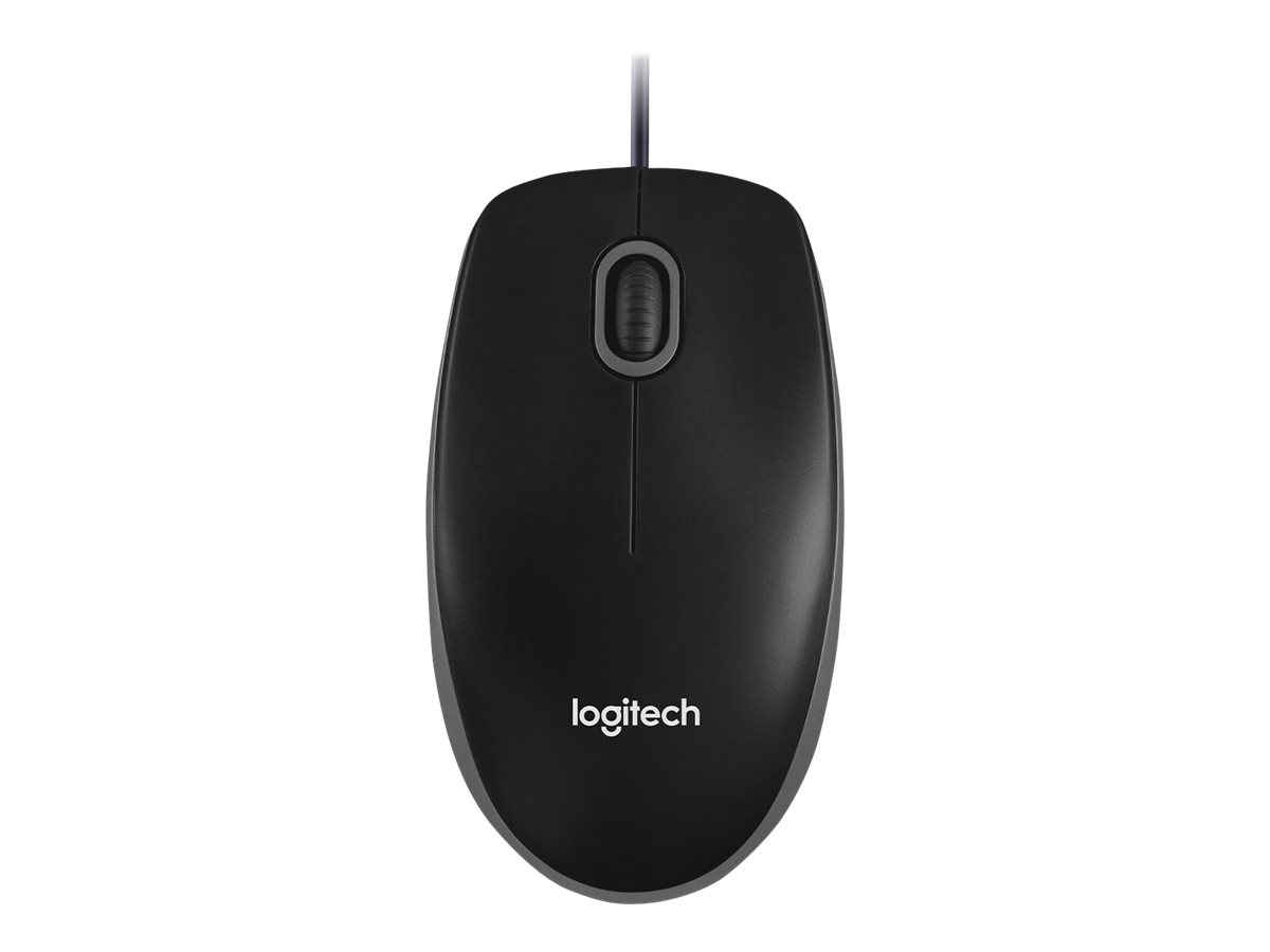 Logitech | Mouse | B100 | Wired | Black - Image 8