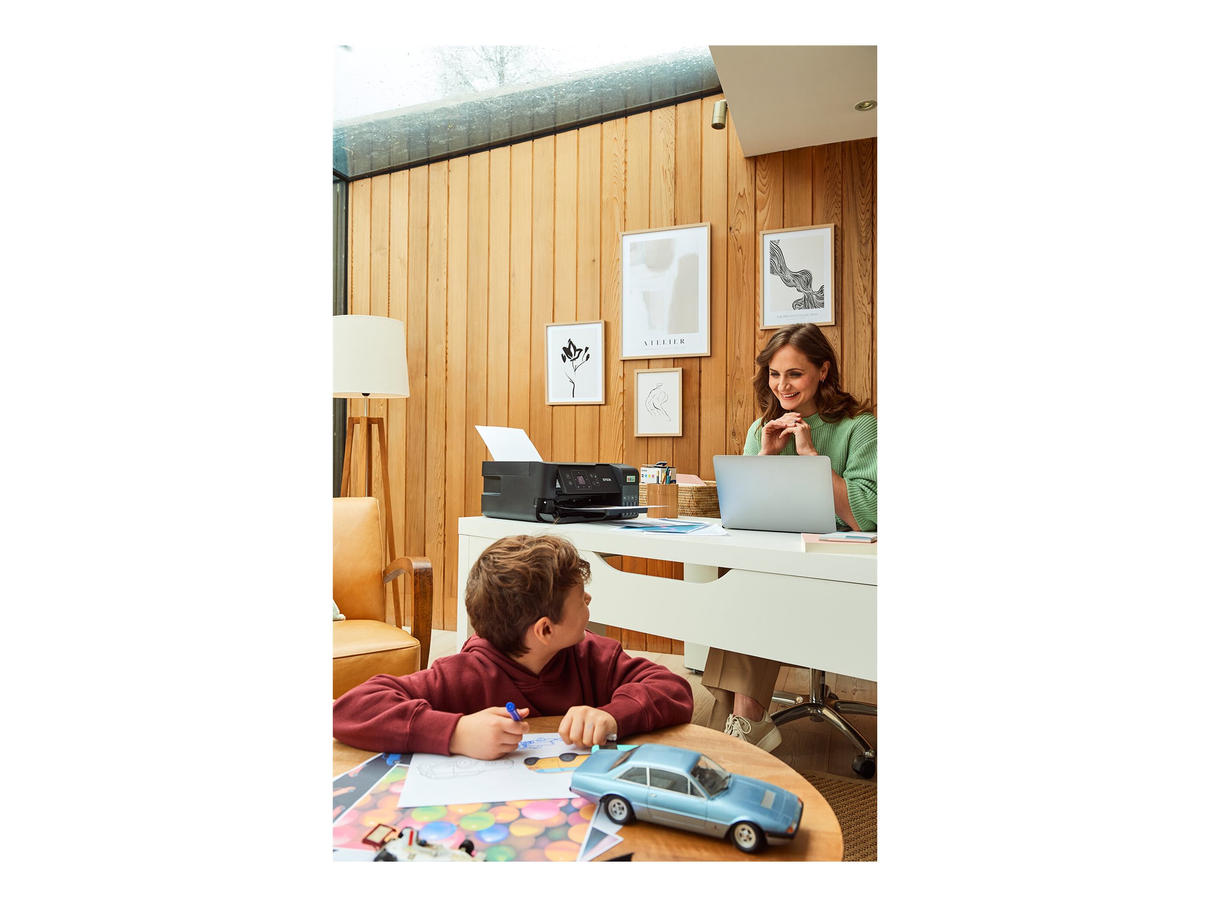 Epson Multifunctional printer | EcoTank L3560 | Inkjet | Colour | Inkjet Multifunctional Printer | A4 | Wi-Fi | Black - Image 16