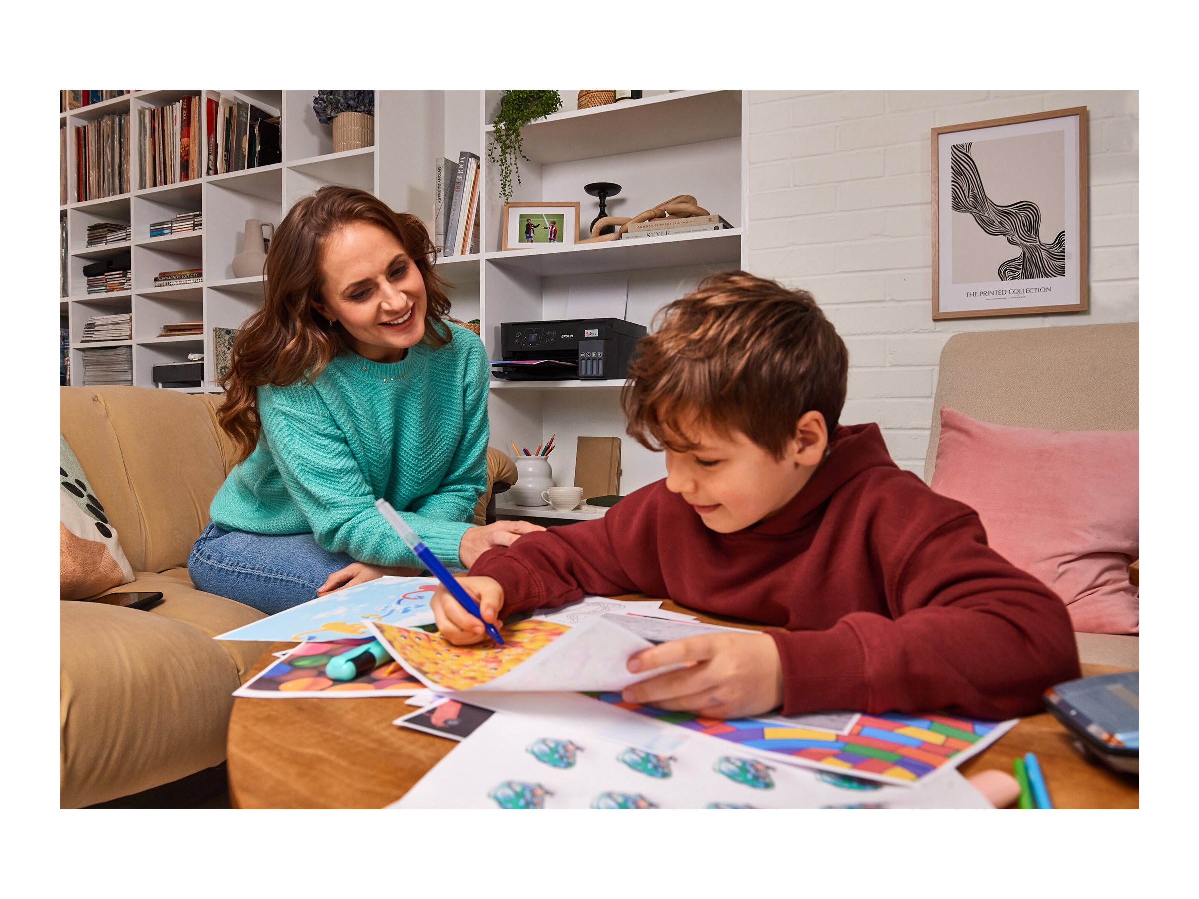 Epson Multifunctional printer | EcoTank L3560 | Inkjet | Colour | Inkjet Multifunctional Printer | A4 | Wi-Fi | Black - Image 28