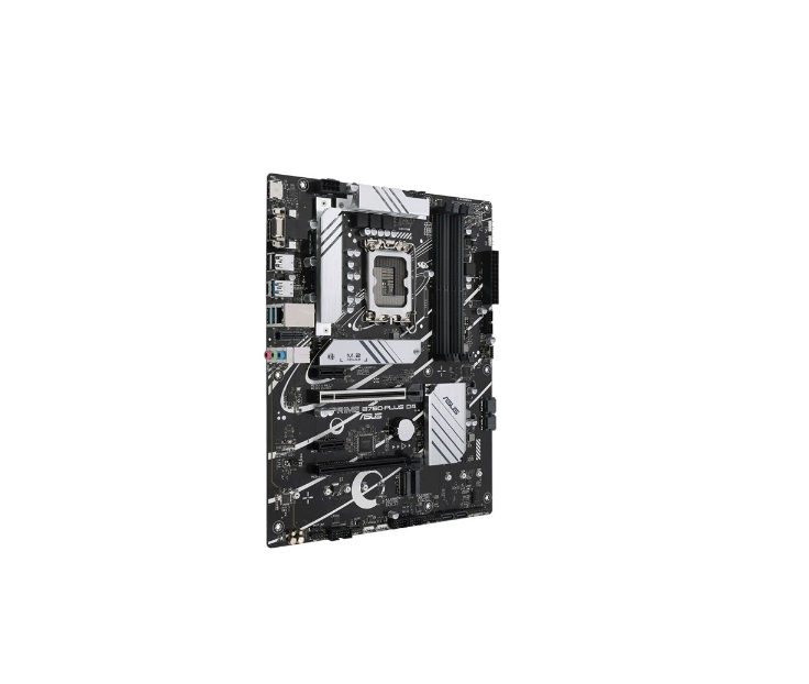 Asus | PRIME B760-PLUS D4 | Processor family Intel | Processor socket LGA1700 | DDR4 | Supported hard disk drive interfaces M.2, SATA | Number of SATA connectors 4 - Image 2