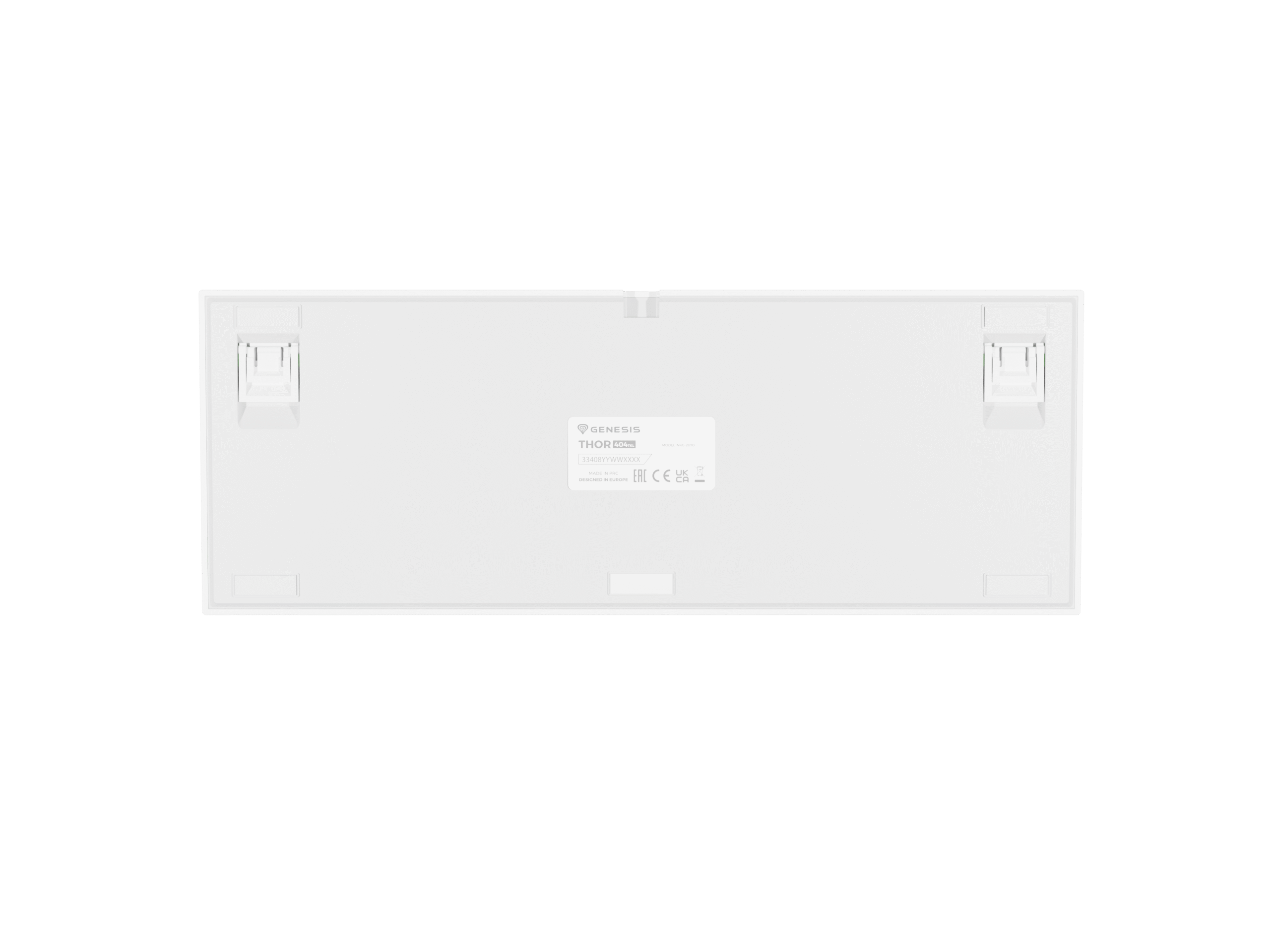 Genesis | Mechanical Gaming Keyboard | THOR 404 TKL RGB | Mechanical Gaming Keyboard | Wired | US | USB Type-A | 1005 g | Gateron Yellow Pro - Image 4