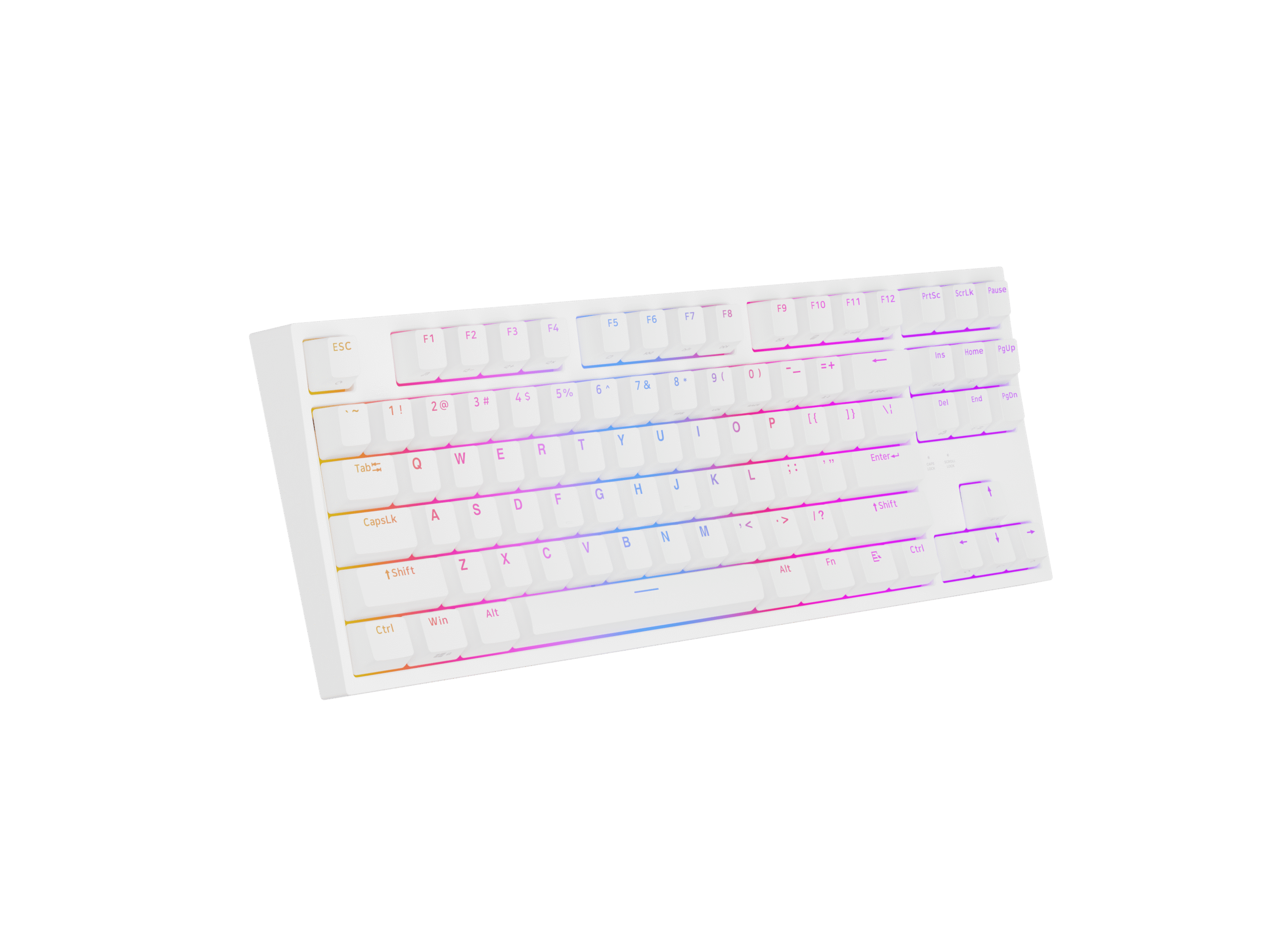 Genesis | Mechanical Gaming Keyboard | THOR 404 TKL RGB | Mechanical Gaming Keyboard | Wired | US | USB Type-A | 1005 g | Gateron Yellow Pro - Image 8