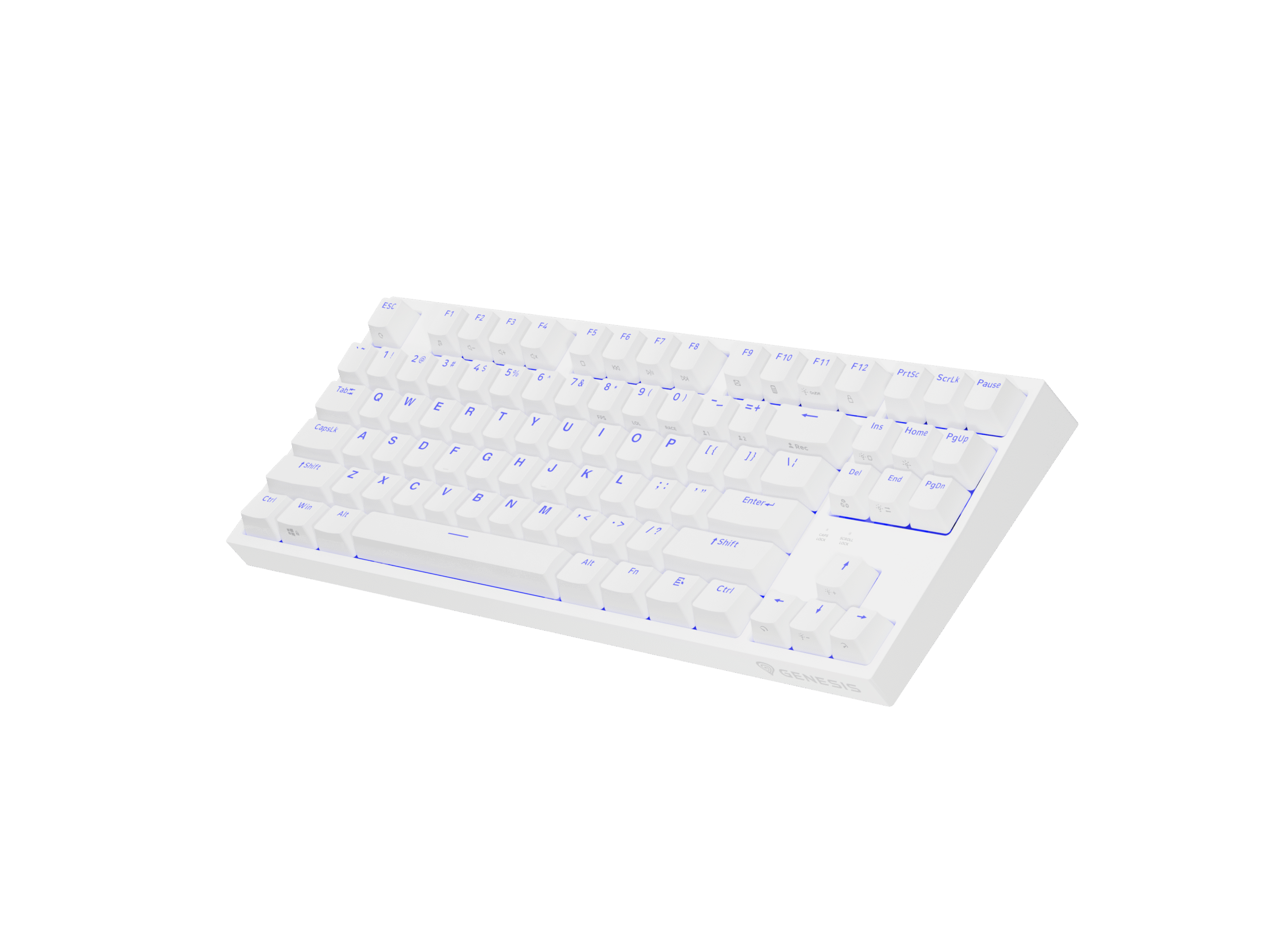 Genesis | Mechanical Gaming Keyboard | THOR 404 TKL RGB | Mechanical Gaming Keyboard | Wired | US | USB Type-A | 1005 g | Gateron Yellow Pro - Image 9